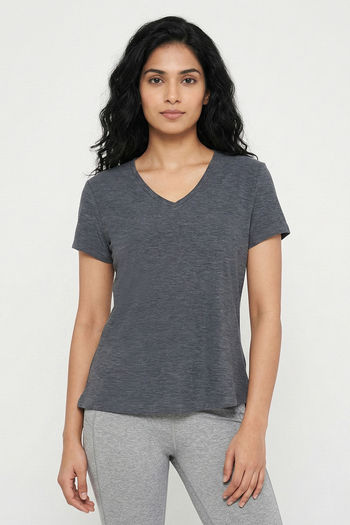 Zelocity Quick Dry Relaxed Top - Light Grey — image 2